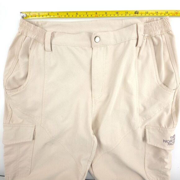 NORTH FACE Convertible Cargo Pant Zip Off Shorts Utility Outdoor Gorpcore Beige - Picture 3 of 9